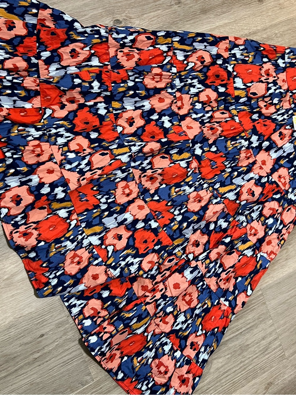 Boden tiered floral cotton poplin skirt size 8 - Picture 7 of 7